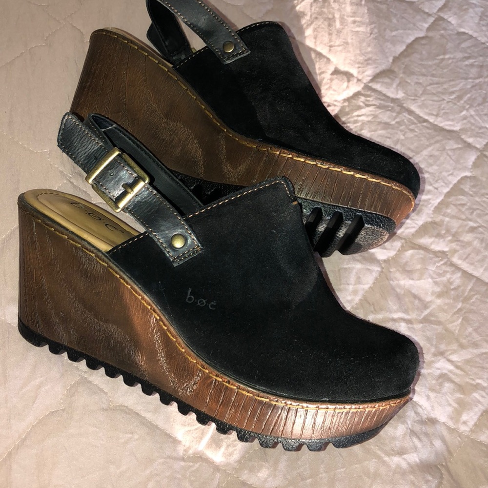 Wedge Clog Sandals